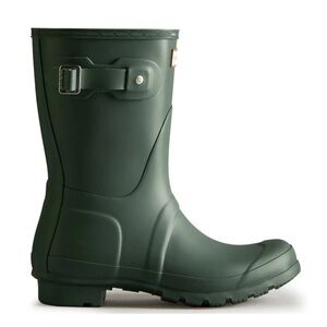 Hunter Women's Original Short Rain Boots in Hunter Green